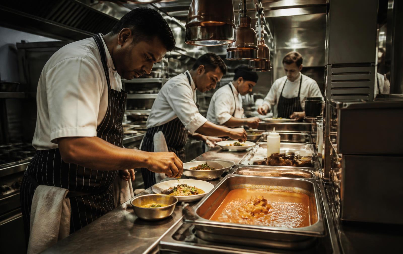 Commercial production kitchen in Western Sydney